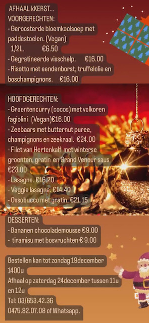 image: afhaalmenu kerst 2021